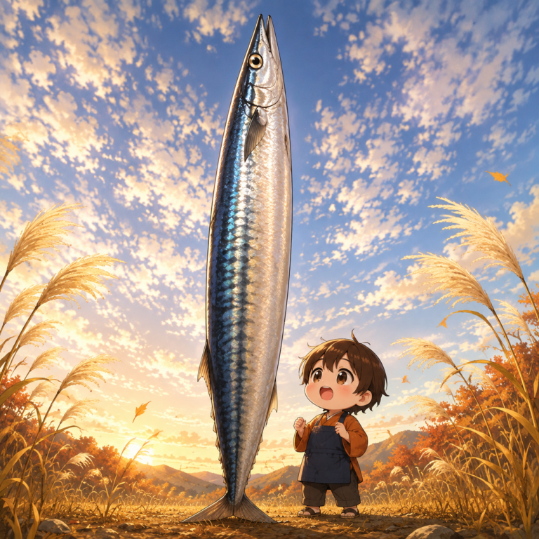 秋刀魚と書くのは大正から