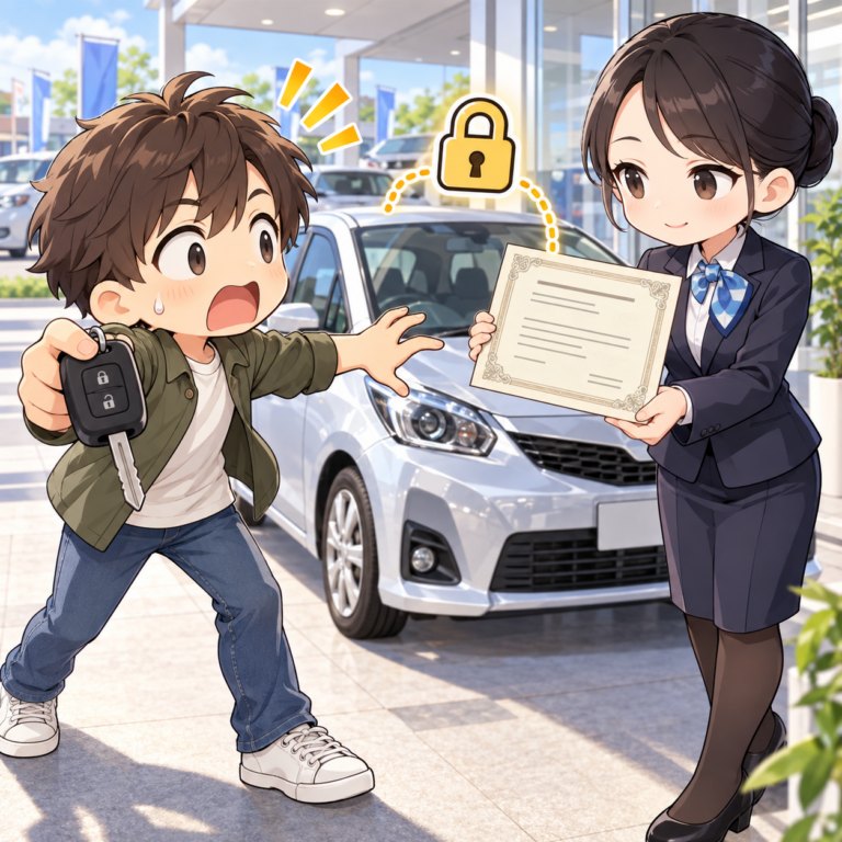 ローン中の車は誰のもの?