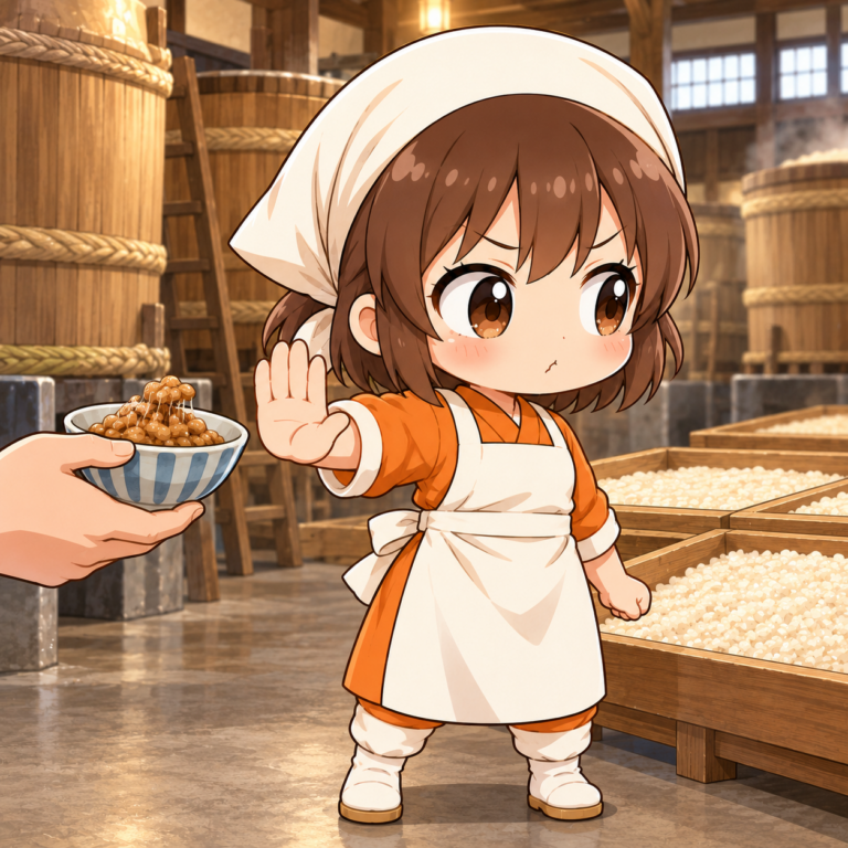 酒蔵の職人は納豆を食べない