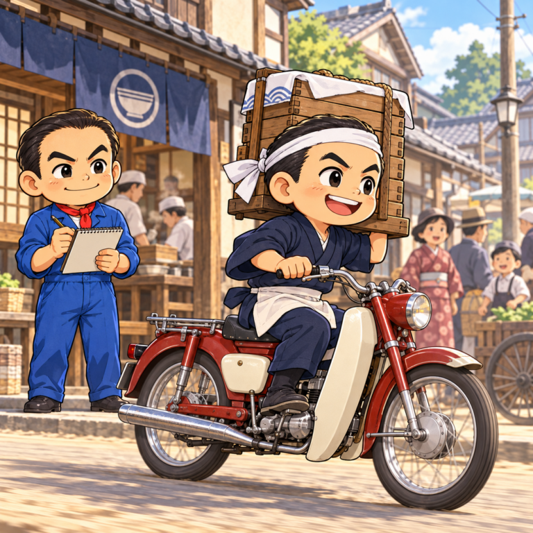 そば屋の片手運転から1億台
