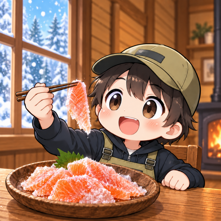 ルイベは溶ける食べ物