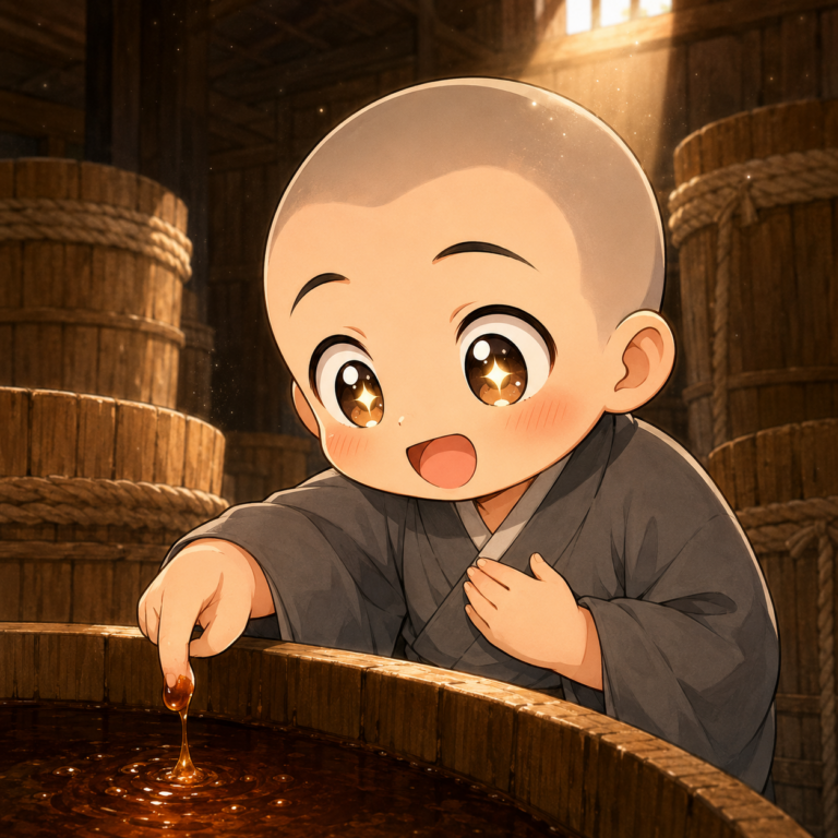 味噌の樽から醤油が生まれた説