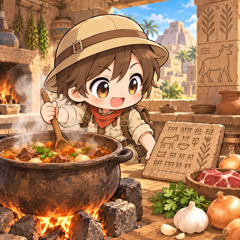 最古のレシピは煮込み料理