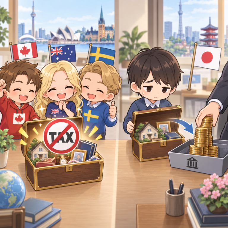 相続税をやめた国もある