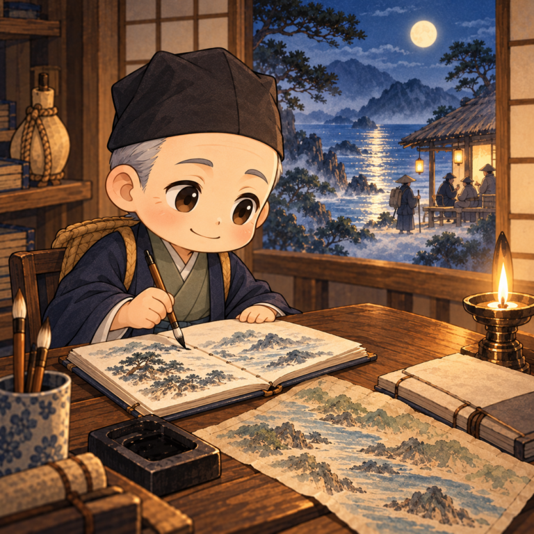 おくのほそ道には創作あり