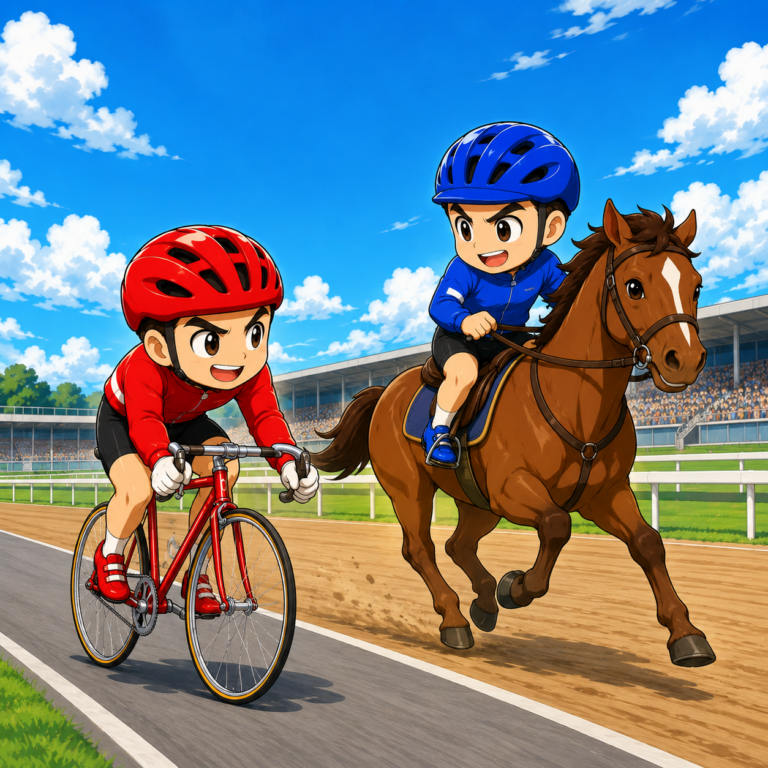 名前は競馬をまねた通称