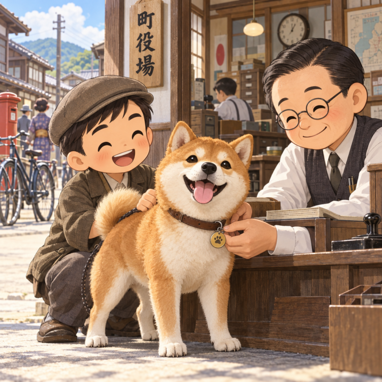 日本にもあった犬の税