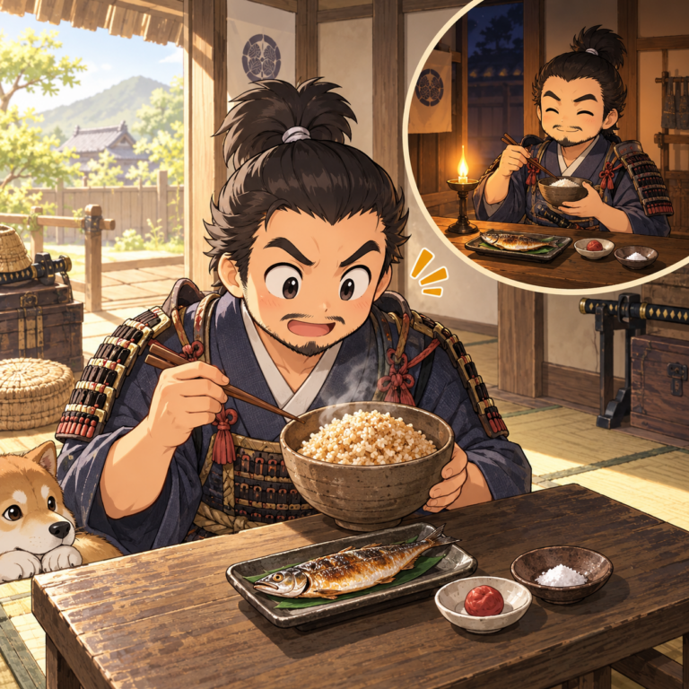 武士の食事は1日2食
