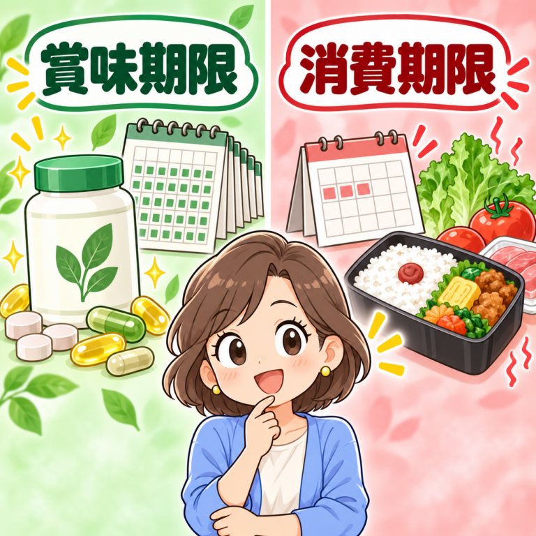 消費期限ではなく賞味期限