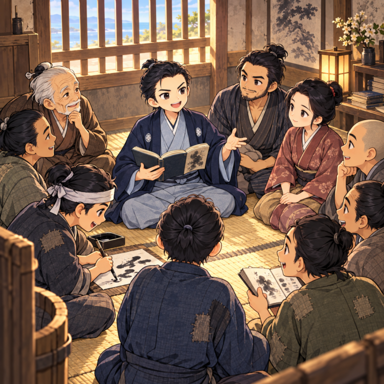 牢屋が学校に変わった