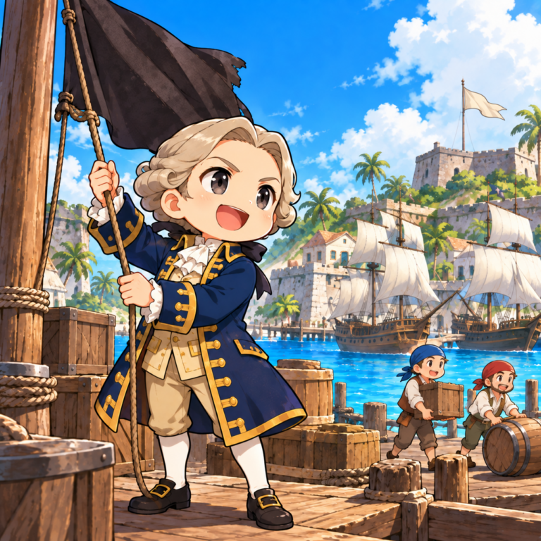海賊追放が国の標語に