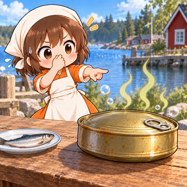 世界一臭い缶詰は膨らむ