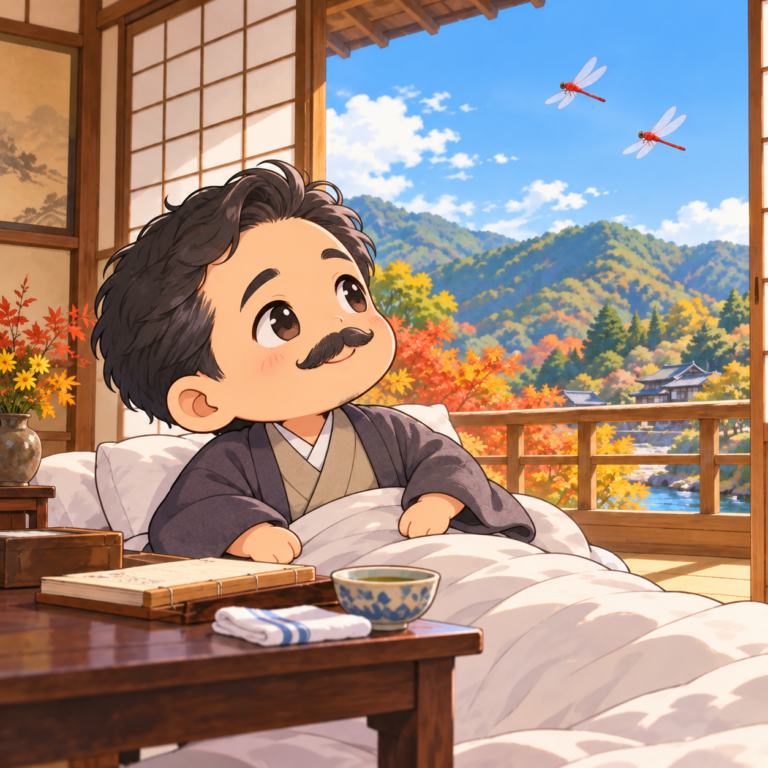 大病のあと漱石が詠んだ句