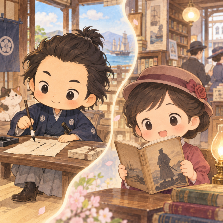 「りゅうま」読みは小説から