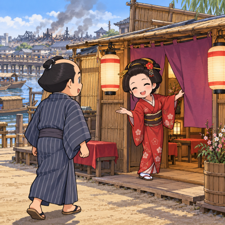 焼けたあとの仮宅というしくみ