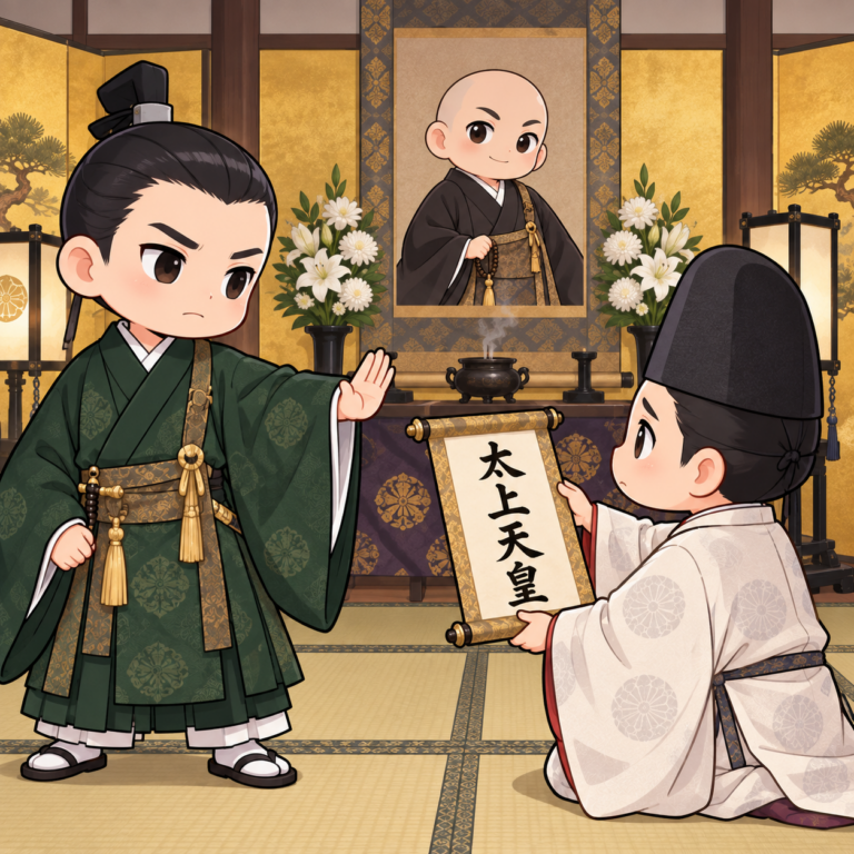 贈られかけた上皇の称号