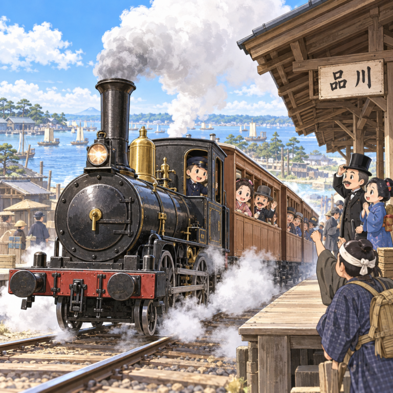鉄道は品川から走り出した