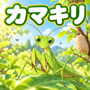カマキリの雑学のアイキャッチ画像
