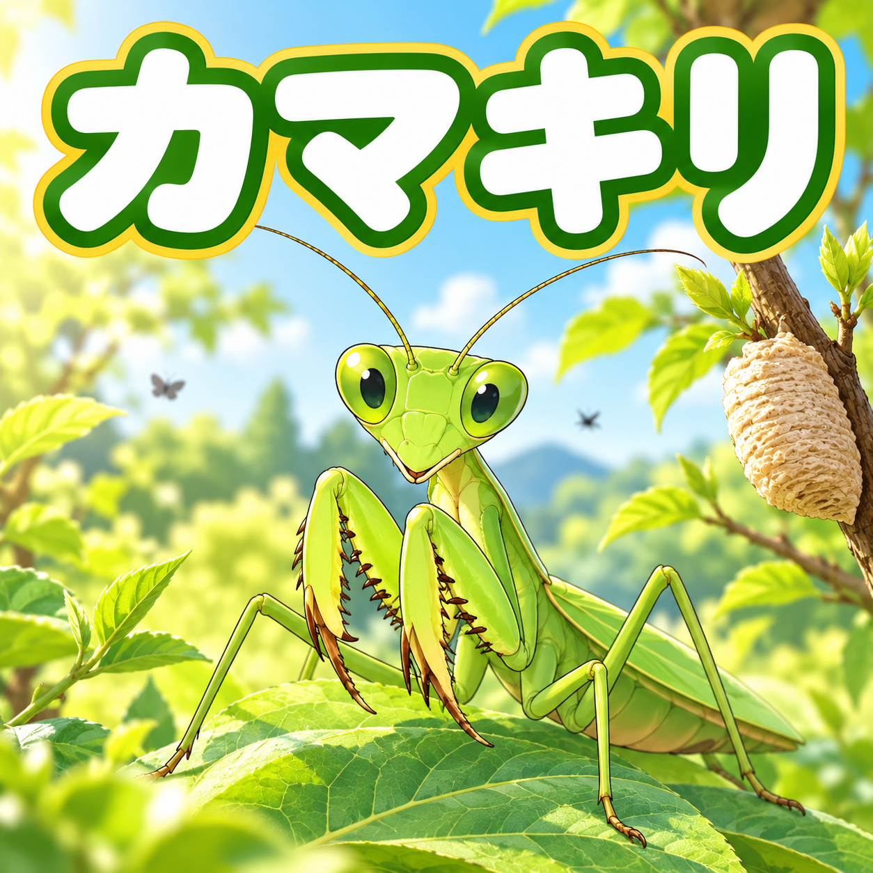 カマキリの雑学のアイキャッチ画像