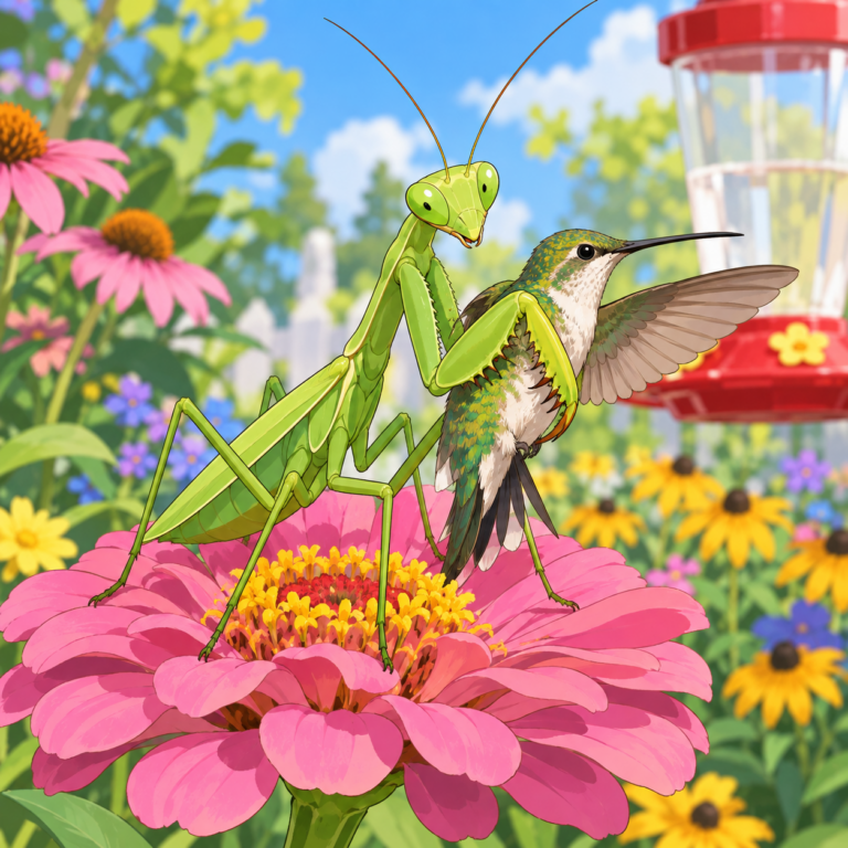 小鳥まで狩ることがあるのイラスト