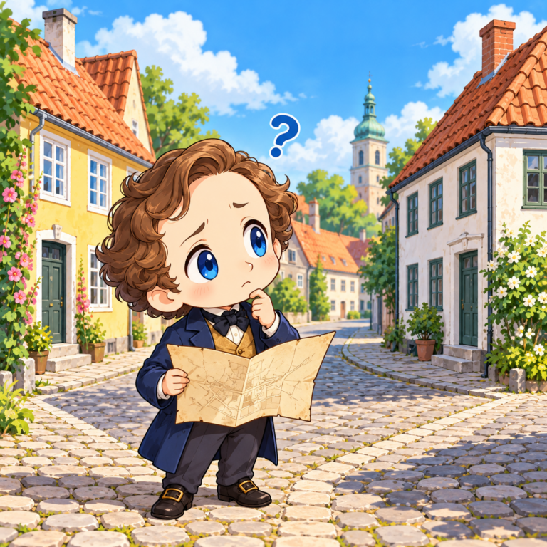 生まれた家が分からないのイラスト