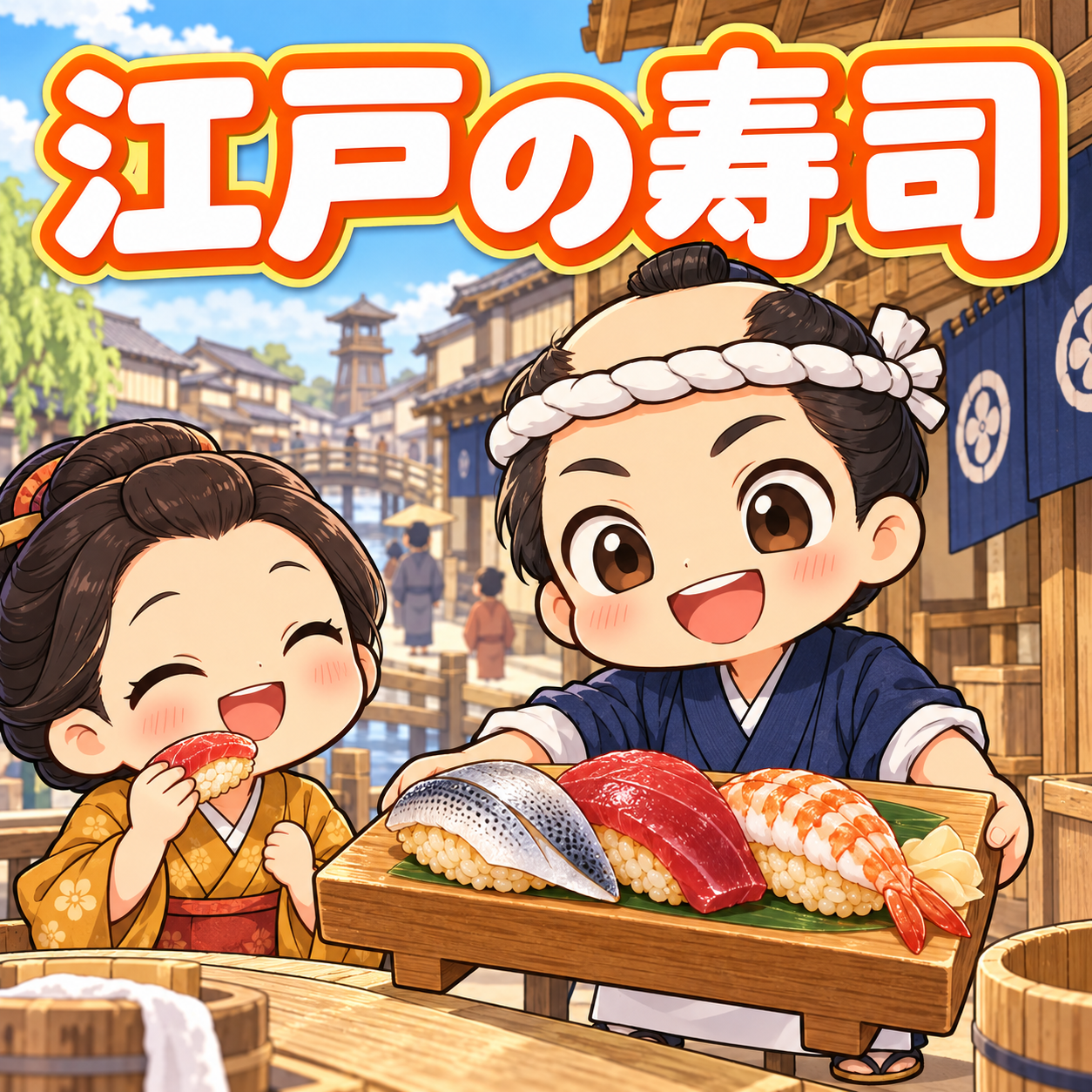 江戸の寿司の雑学のアイキャッチ画像