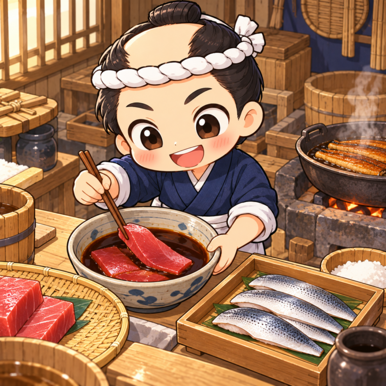 ネタには「仕事」がしてあったのイラスト