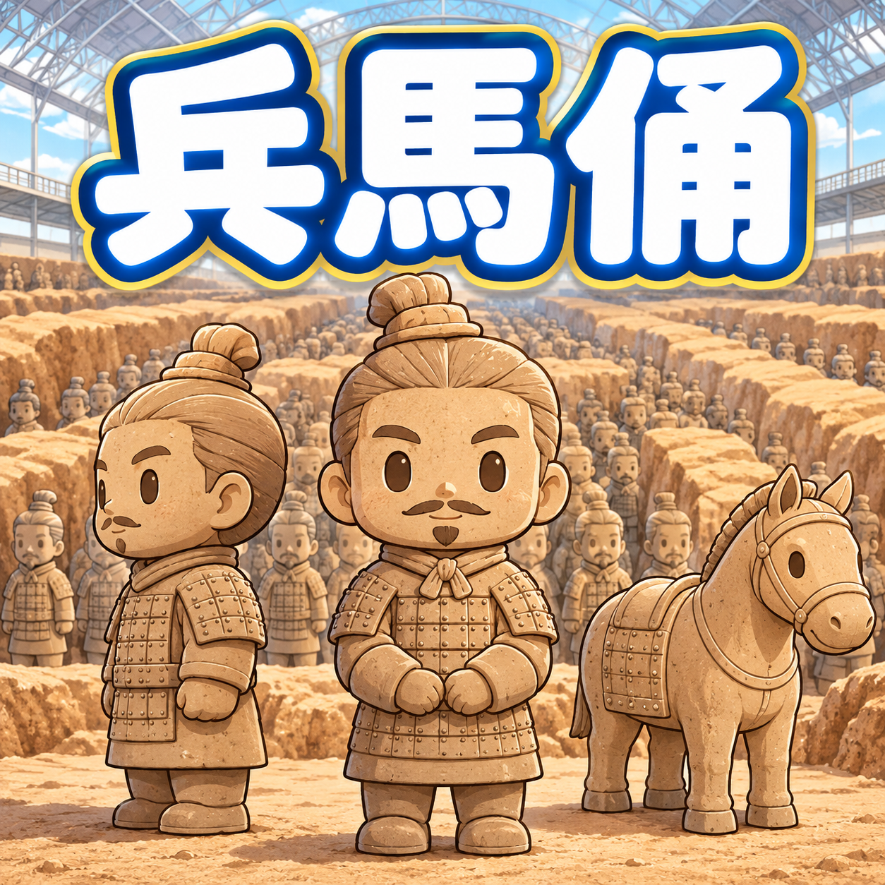 兵馬俑の雑学のアイキャッチ画像