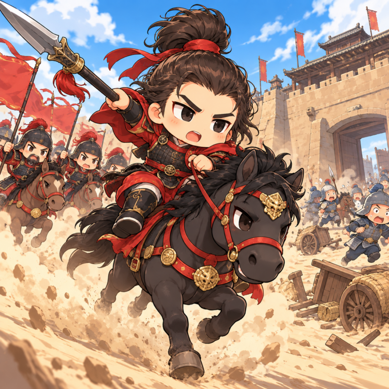 3万で56万を破った彭城のイラスト