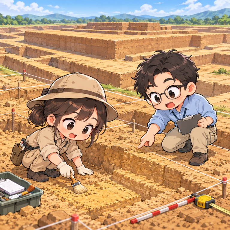 阿房宮は焼かれていなかったのイラスト