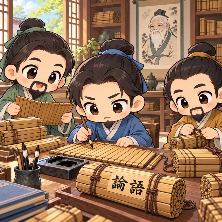 『論語』は孔子の著書ではないのイラスト