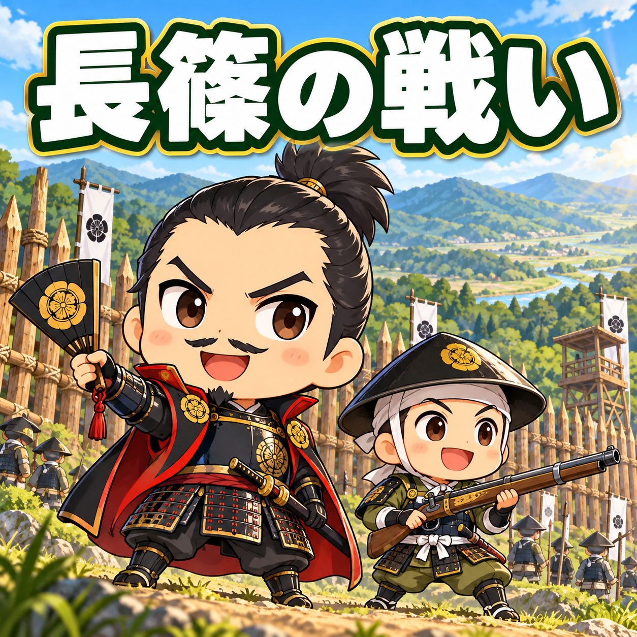 長篠の戦いの雑学のアイキャッチ画像