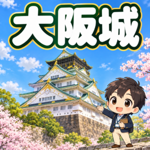 大阪城の雑学のアイキャッチ画像