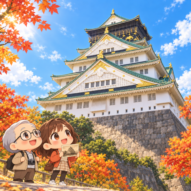 歴代最長となった3代目天守のイラスト