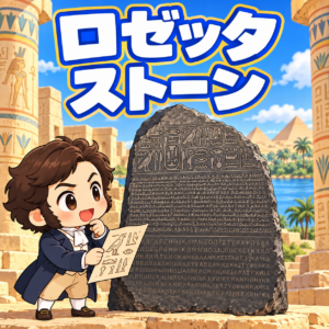 ロゼッタストーンの雑学のアイキャッチ画像