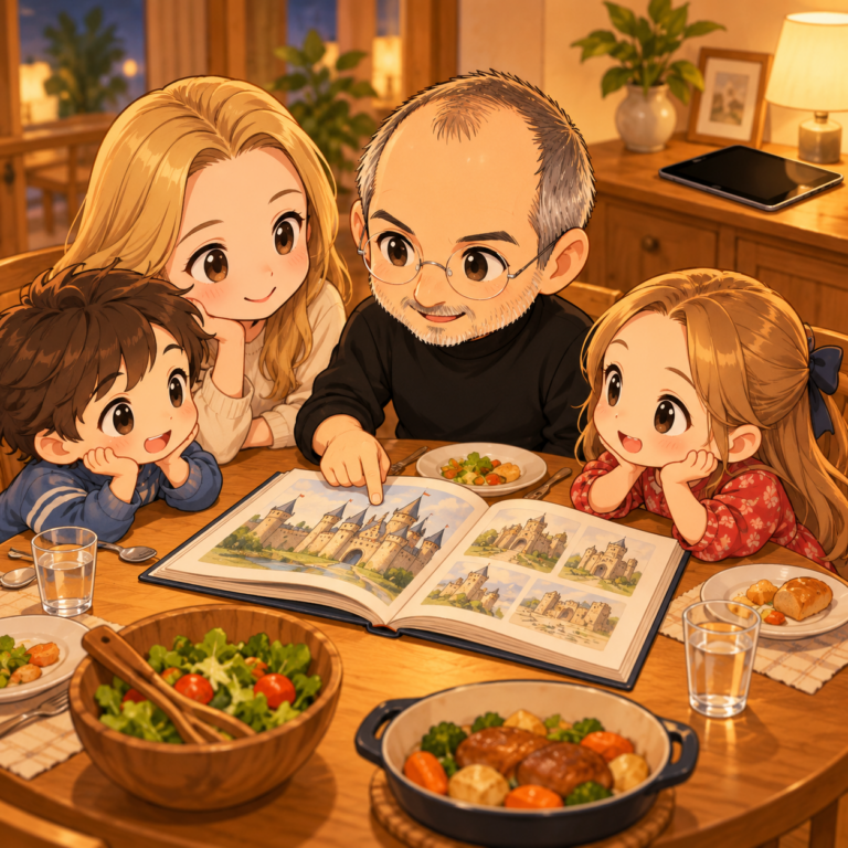 わが子のiPad利用を制限のイラスト