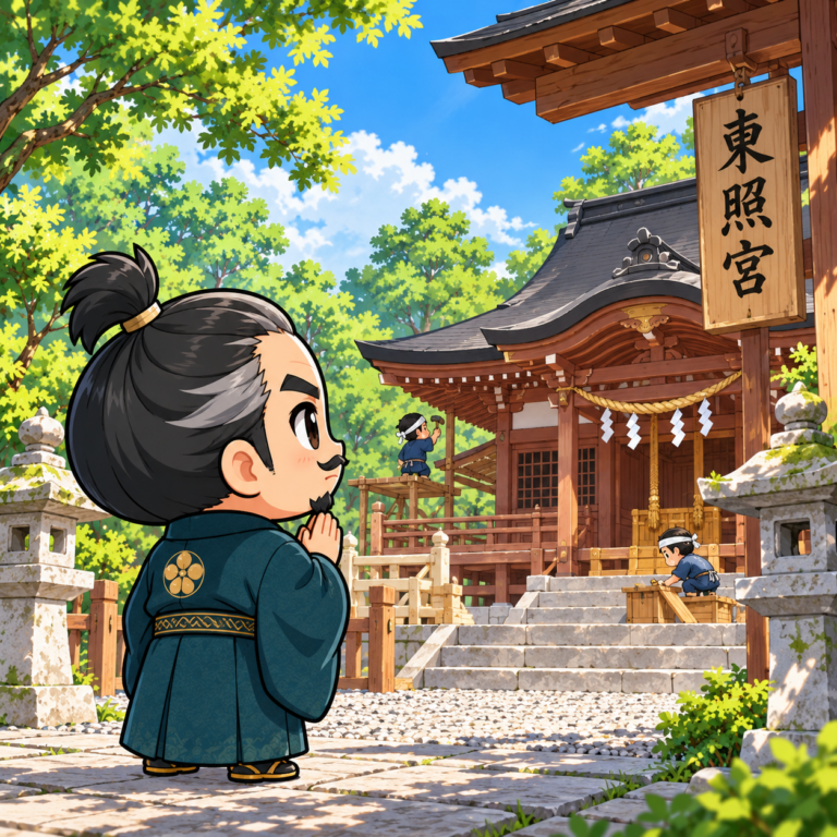 東京・上野と高虎の深い縁のイラスト