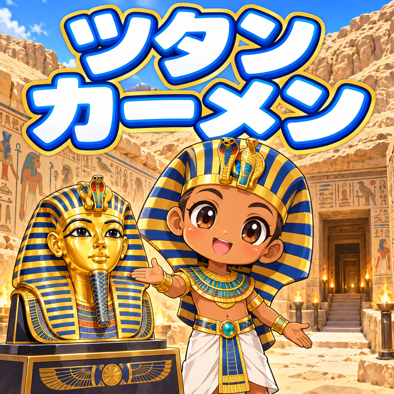 ツタンカーメンの雑学のアイキャッチ画像