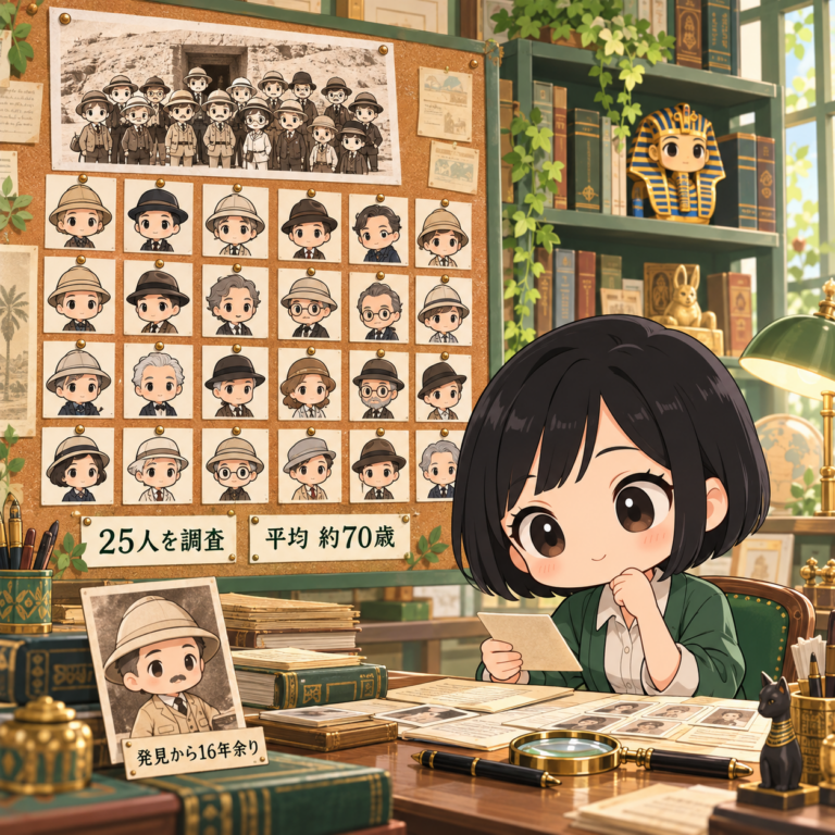 呪いを浴びた25人のその後のイラスト
